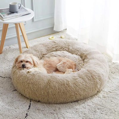 Plush Donut Bed