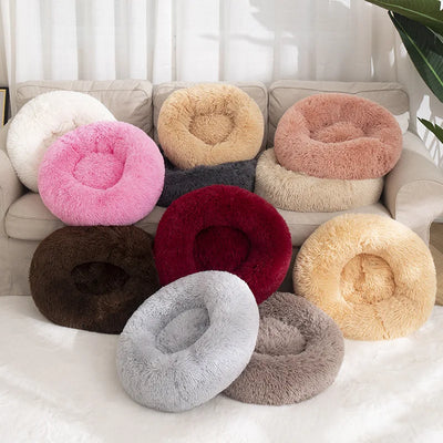 Donut Basket Plush Bed